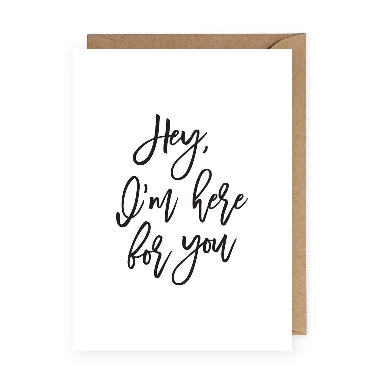 I'm Here For You - Card