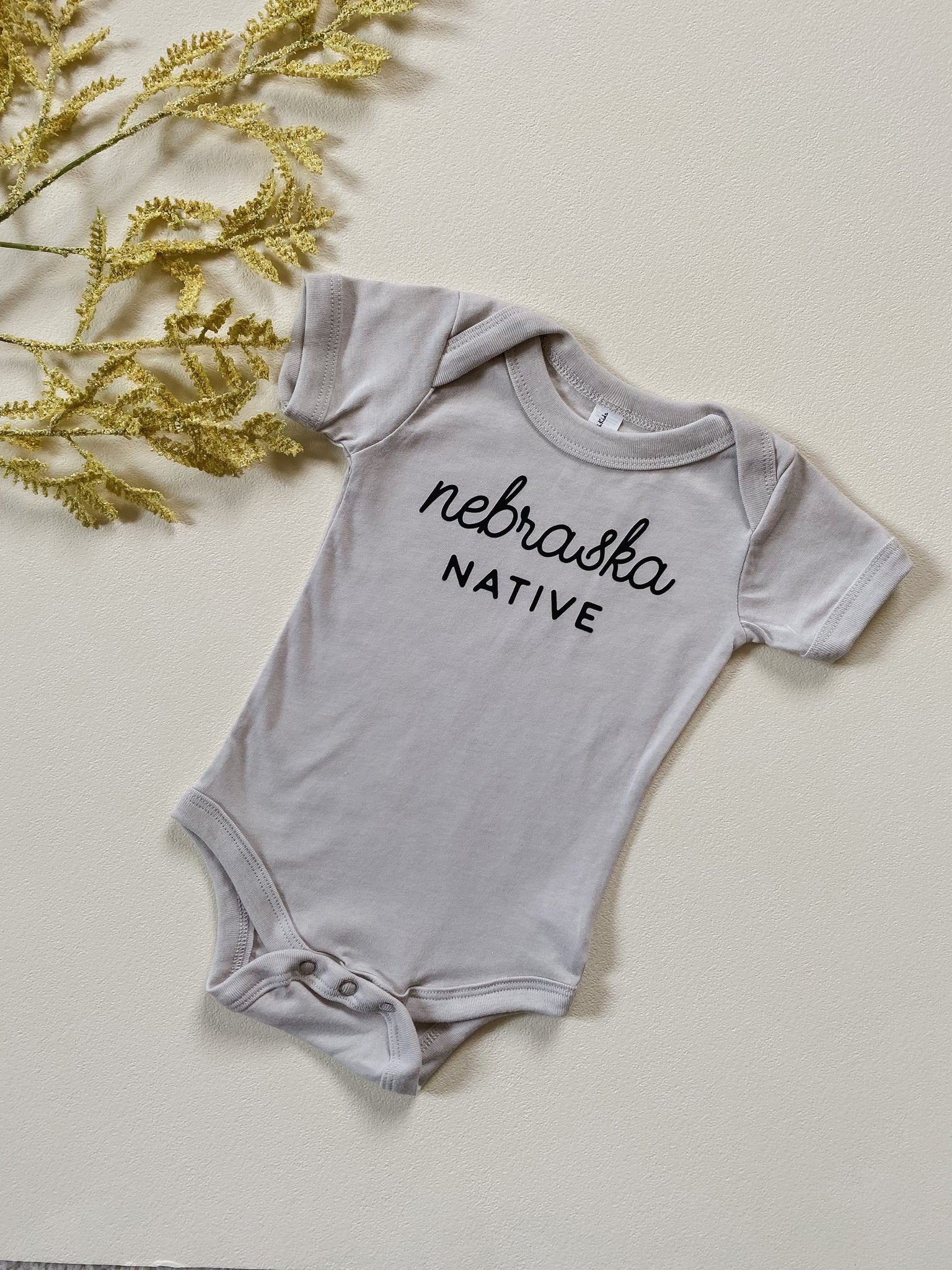 Nebraska Native Onesie