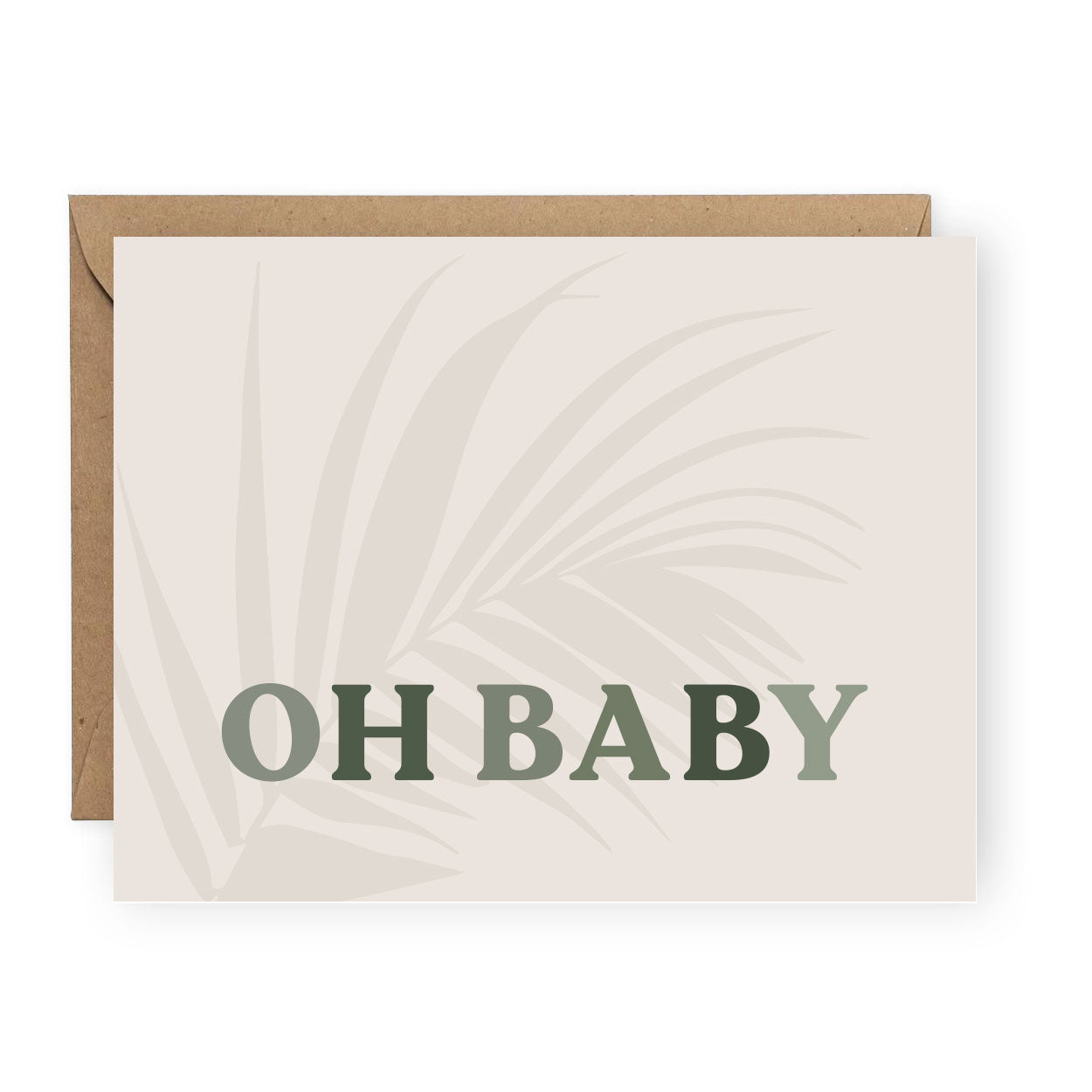 Oh Baby - Card