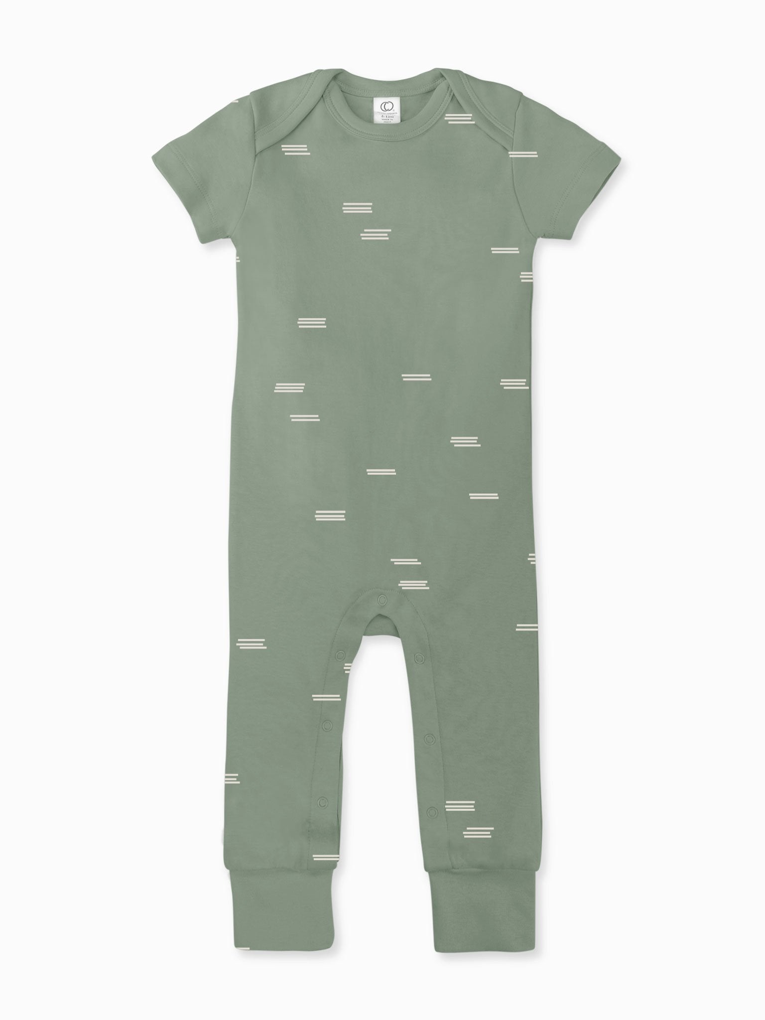 Organic Denver Romper | 100% Cotton & Nickel-Free Snaps