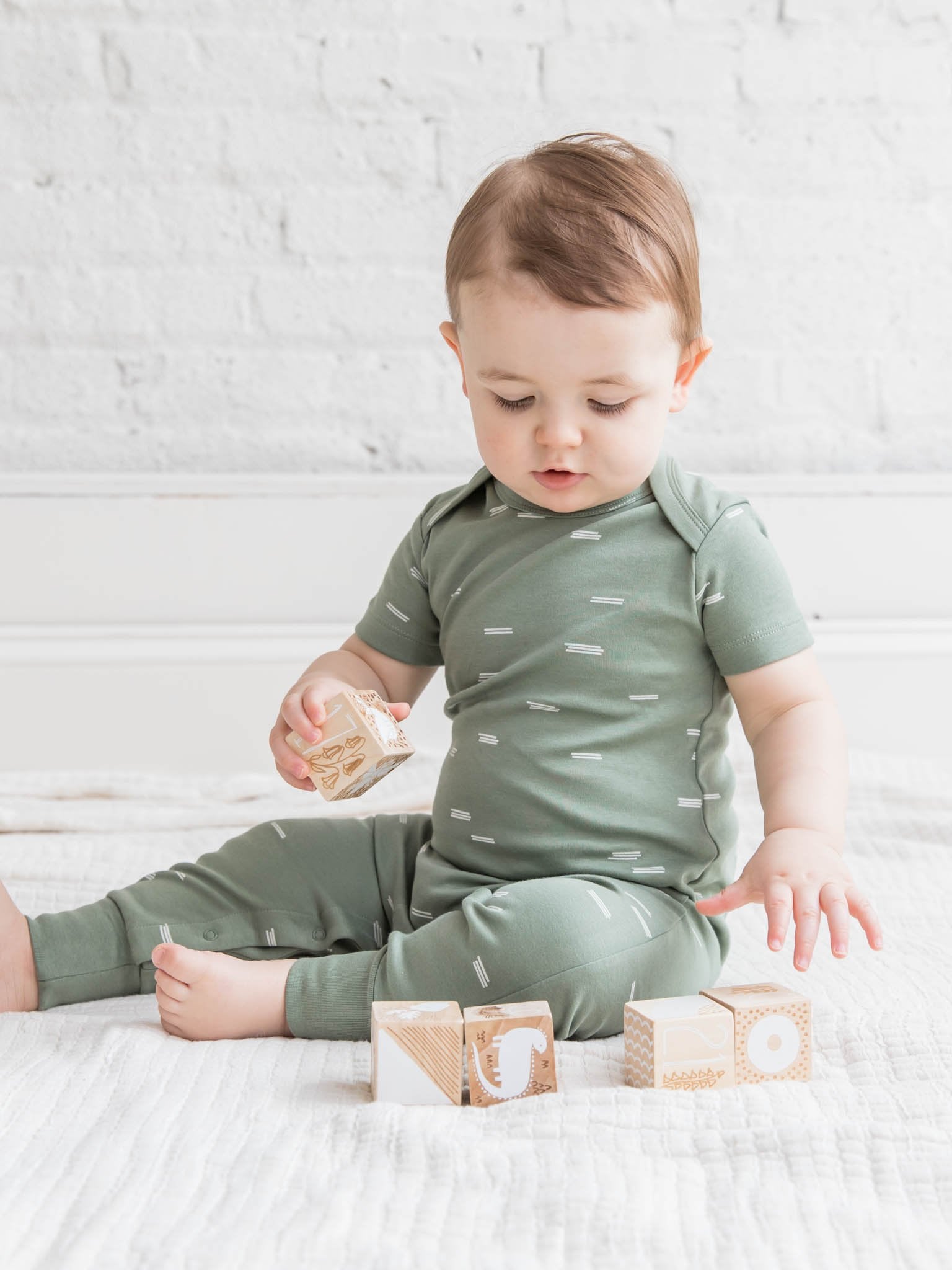 Organic Denver Romper | 100% Cotton & Nickel-Free Snaps