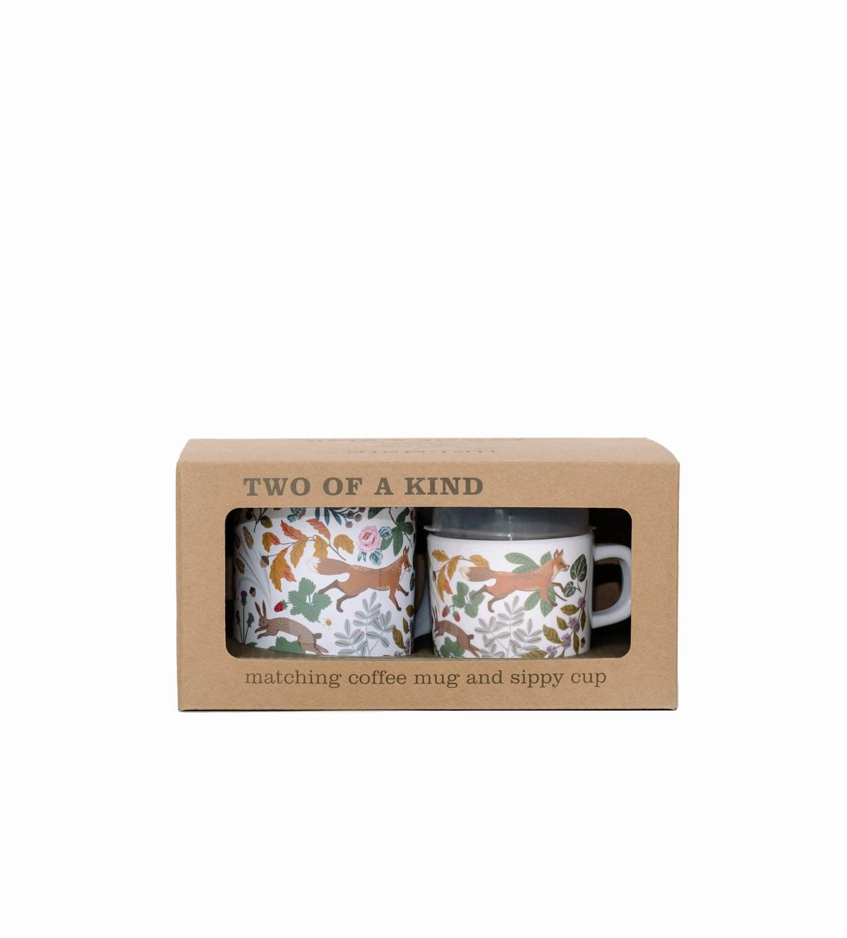 Woodland "Mama & Me" Coffee and Sippy Cup Set