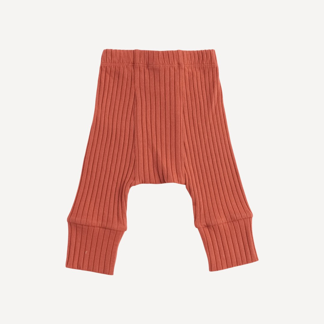 Organic Panda Pant | Wide Rib Cotton